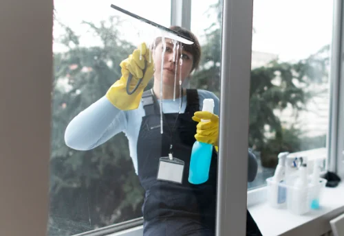 Nettoyage de vitres intérieures et extérieures à Sougé-le-Ganelon